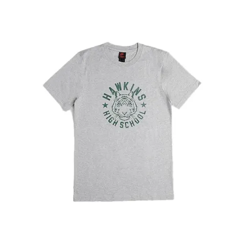 nike T-Shirt Азиатская версия Мужская Серый