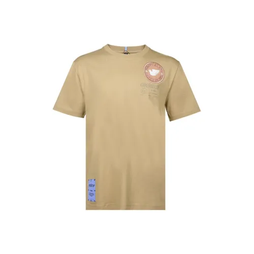 McQ Alexander McQueen Хаки Мужские T-рубашки