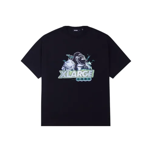 XLARGE SS21 Прямой крой T-рубашка Унисекс Черный