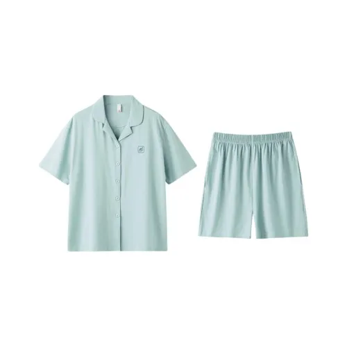 ZAO FU NIAO Пижамный комплект женский солнечный горный синий