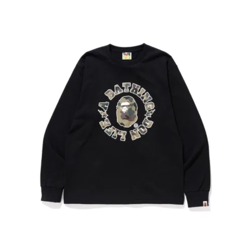 A BATHING APE Bape T-Shirt Мужская Черная