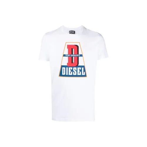 DIESEL SS23 T-Shirt Мужской Белый