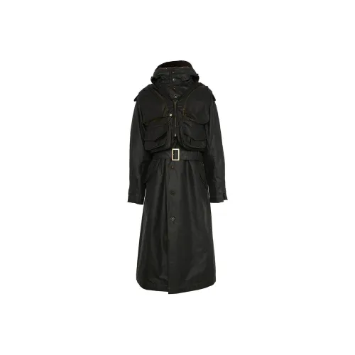 BARBOUR x TO KI TO SS25 Пальто Мужское Зеленое