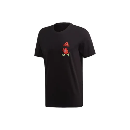 Adidas Мужские черные футболки