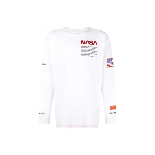 HERON PRESTON Белая Мужская T-Рубашка