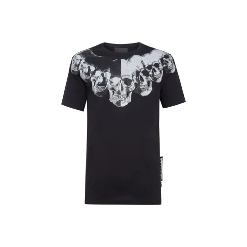 PHILIPP PLEIN Мужские черные рубашки T