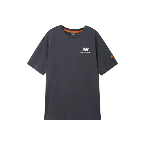 New Balance совместная футболка T Унисекс Темно-серый