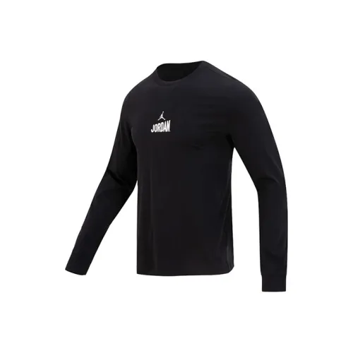 JORDAN Черные Мужские T-Рубашки