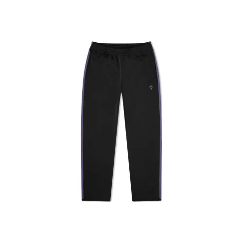South2 West8 Черные Мужские Вязаные Спортивные Штаны