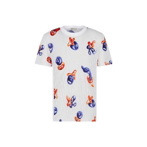 DIOR x Kenny Scharf T-Shirt Мужской Белый