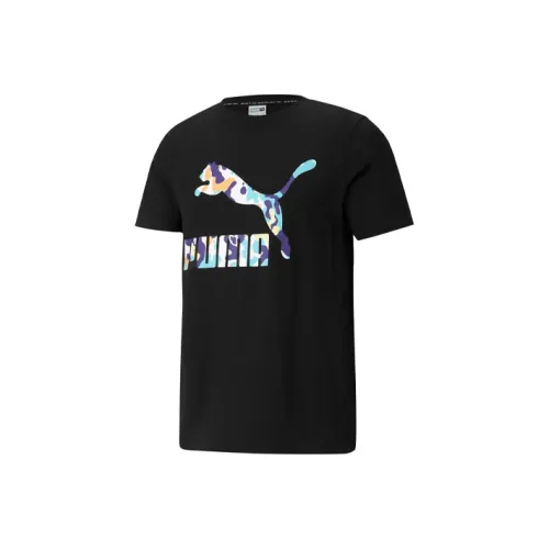 PUMA Мужская черная футболка