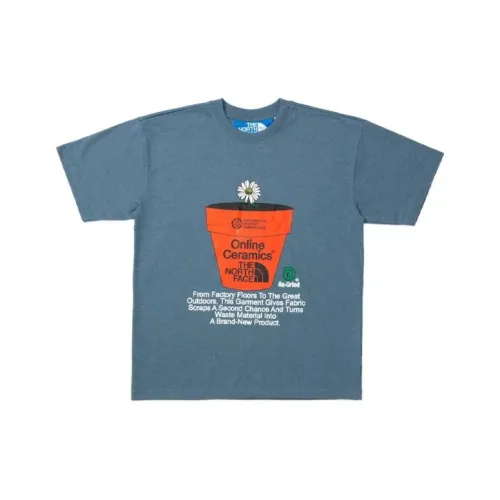 The North Face Рукав с оборванным плечом T-рубашка Мужская Синяя