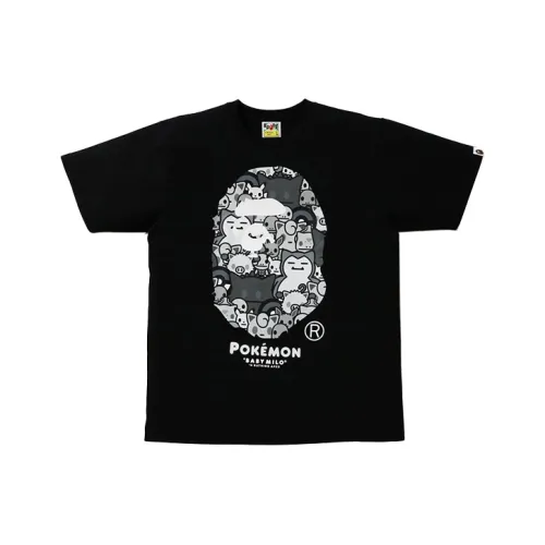 A BATHING APE Голова SERIES Унисекс Футболка