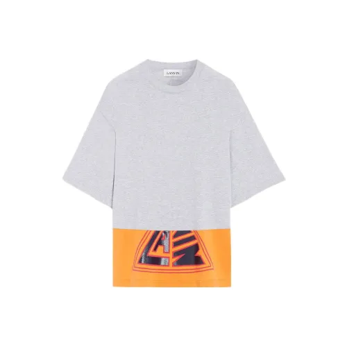 Lanvin Серые Мужские T-Рубашки