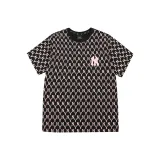 Чёрно-розовый логотип