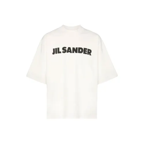 JIL SANDER Белая Мужская T-рубашка