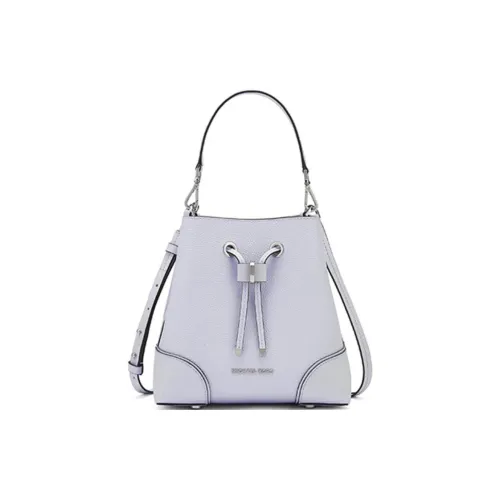 MICHAEL KORS Mercer Gallery Bucket Коровья кожа Сумка через плечо Маленькая Женская Лаванда