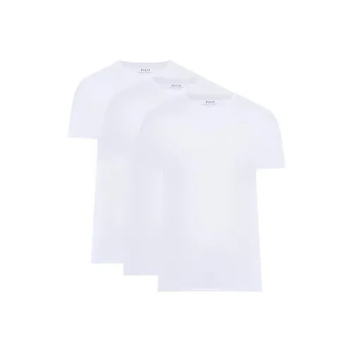 Polo Ralph Lauren 3 пачки белых мужских футболок T