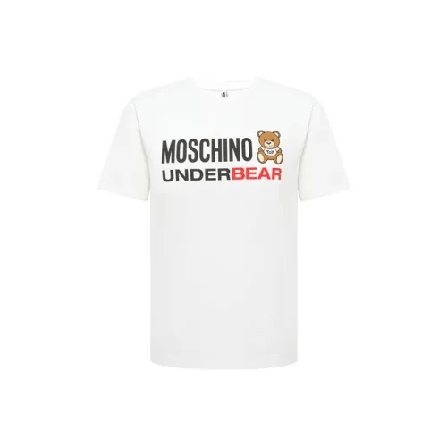 MOSCHINO Белая Унисекс Футболка