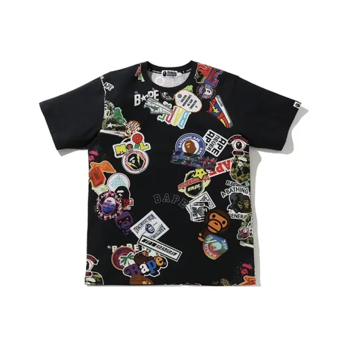 A BATHING APE BAPE совместная мужская футболка T