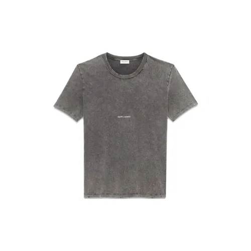 SAINT LAURENT T-Shirt Унисекс Серый