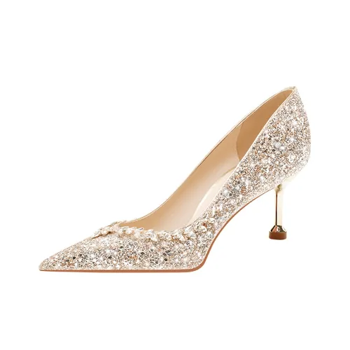 WEISHIBANGWEI Узкий каблук Высокие каблуки Женские