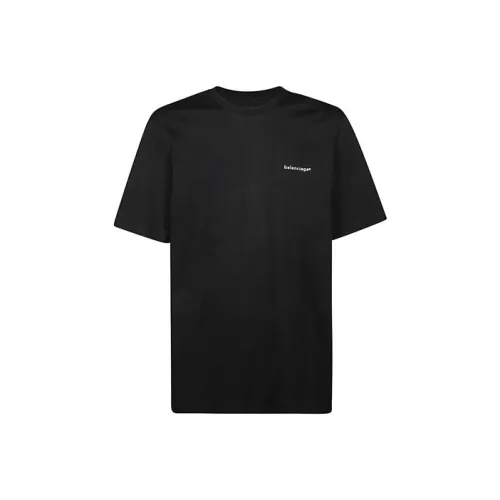 Balenciaga Мужские черные футболки