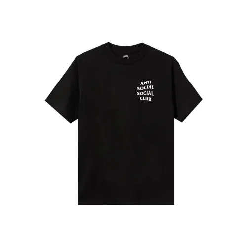 ANTI SOCIAL SOCIAL CLUB Черная унисекс футболка
