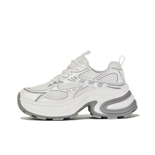 JEHURFIE Низкий топ толстая подошва кроссовки женские