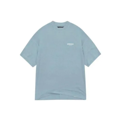 REPRESENT Синий Мужская T-Рубашка