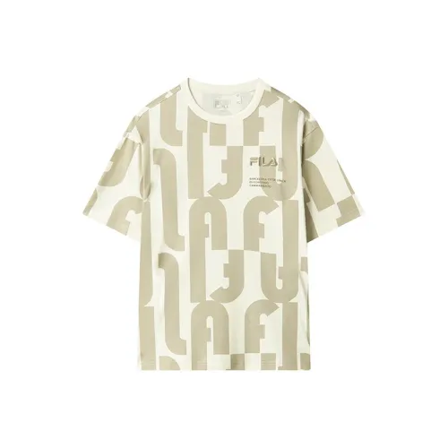 FILA Экрю Мужская T-рубашка