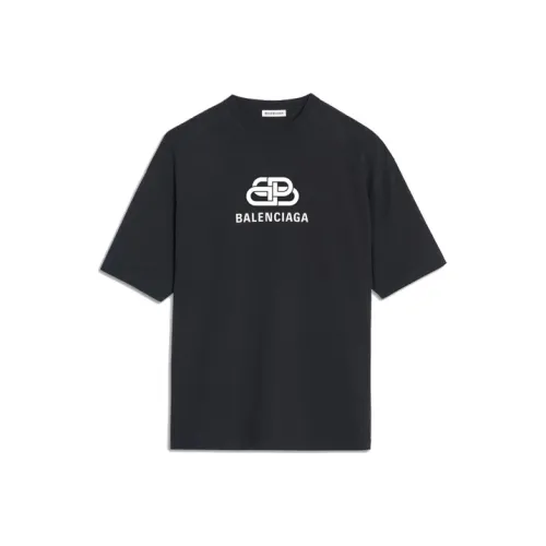 Balenciaga Мужские черные футболки