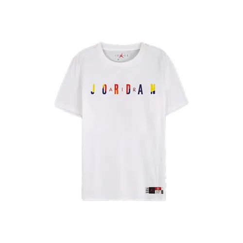 Джордан Белый Мужская Футболка