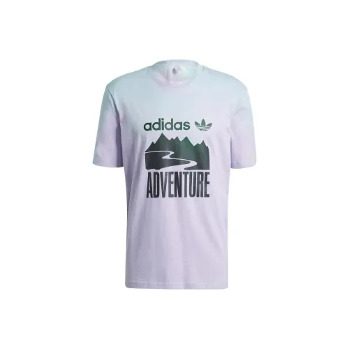 Adidas Originals Adv Mount T-Shirt Мужская Фиолетовая