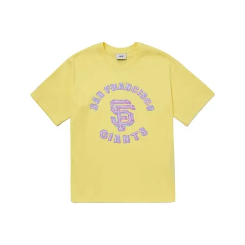 MLB San Francisco Giants SS22 Футболка Унисекс Желтая