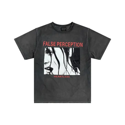 False Perception T-Shirt Унисекс Черный