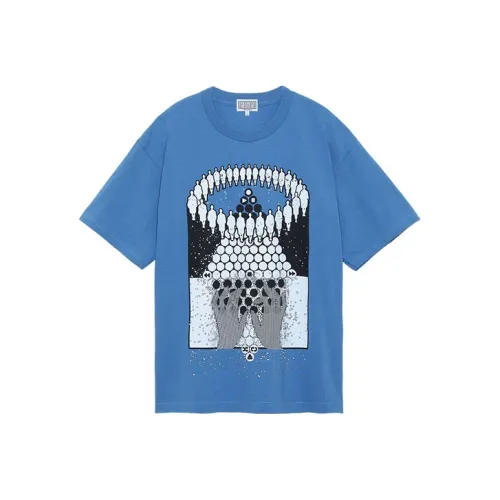 Cav Empt Мужские синие T-рубашки