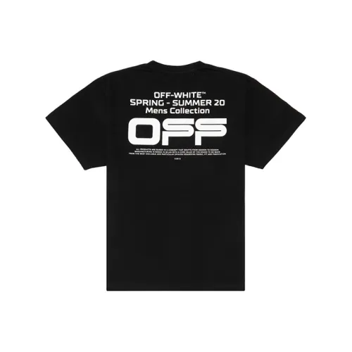 Off Белый SS20 Мужские T-рубашки