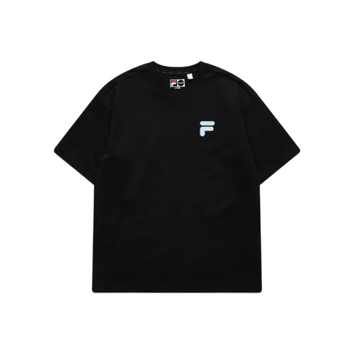 FILA FUSION Sports Life Collection Черная Унисекс Футболка