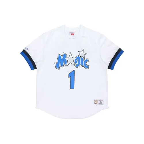 MITCHELL NESS T-Shirt Мужской Белый