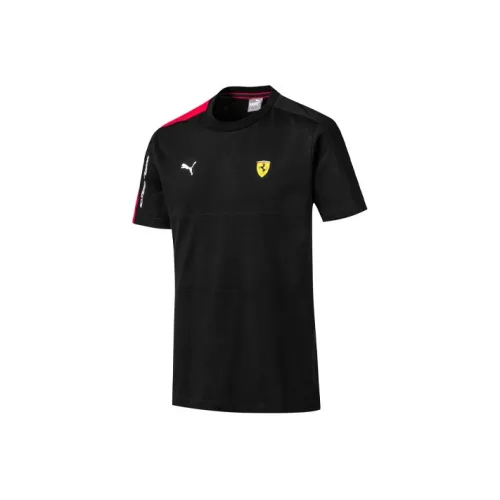 PUMA T7 Черная Мужская T-Рубашка