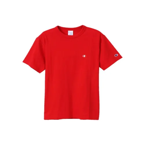 Champion T-Shirt Японская версия Унисекс Ржаво-красный