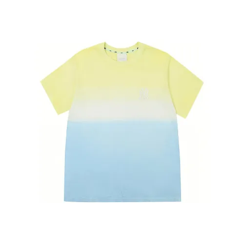 MLB Желто-синие унисекс футболки