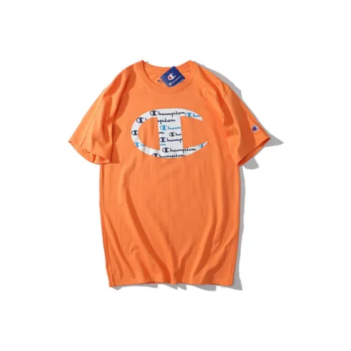 Champion T-Shirt US Version Unisex Orange Red