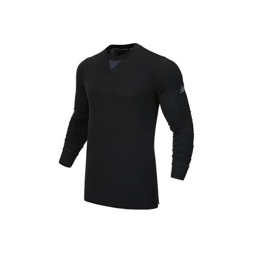 New Balance Q SPEED 1NTRO T Рубашка Мужская Черная