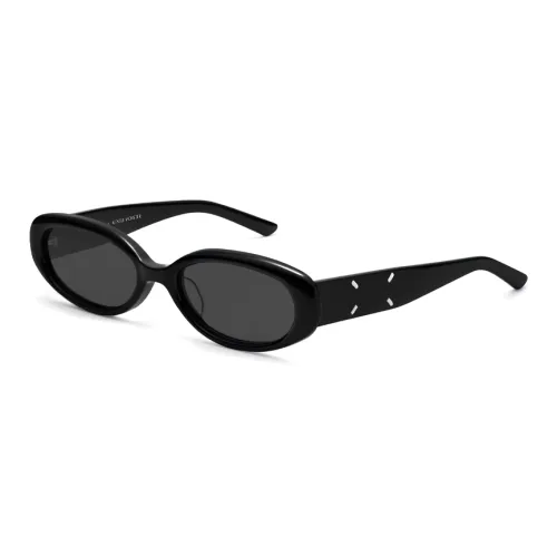 GENTLE MONSTER Пластиковая оправа OVAL SUNGLASSES Унисекс Черный