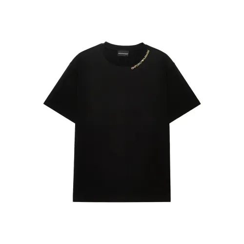 EMPORIO ARMANI Черные Мужские T-Рубашки