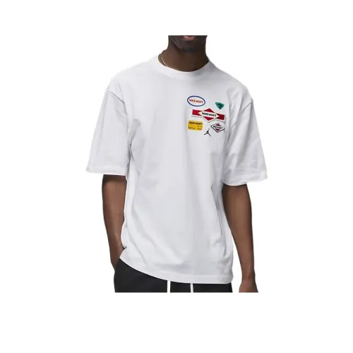 Nike Белый Мужской T-Shirt