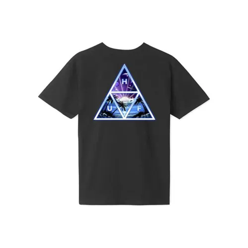 HUF совместная черная мужская футболка