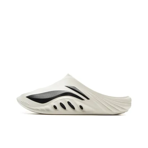 LINING SOFT SLIPPER Слипоны Белый черный Унисекс